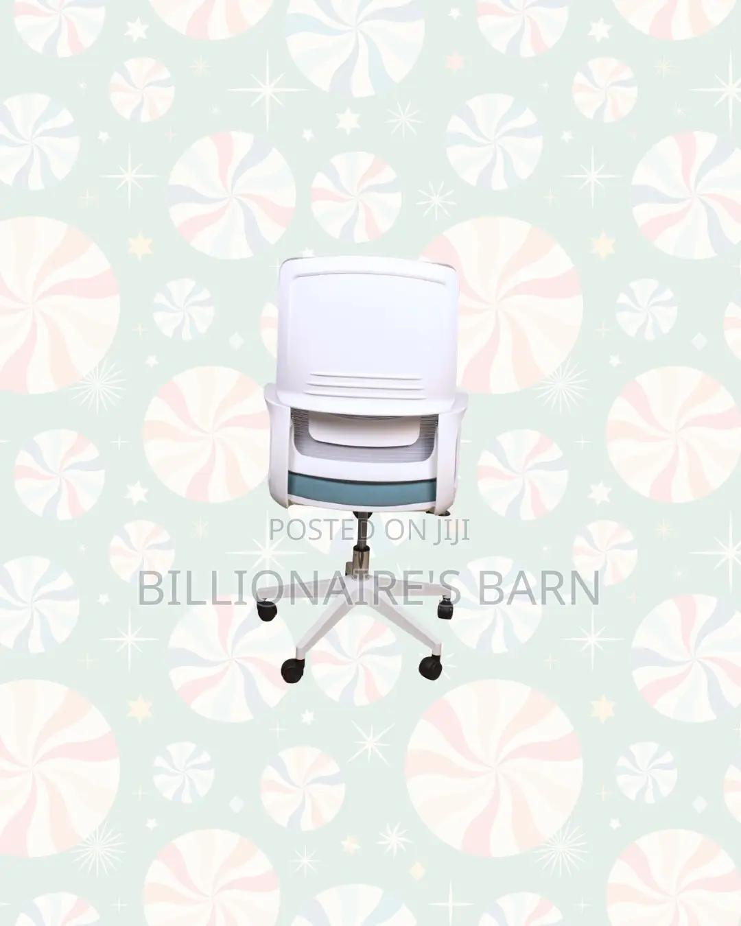 High-Quality White Ergonomic Mesh Office Chair Lumbar Support Now In