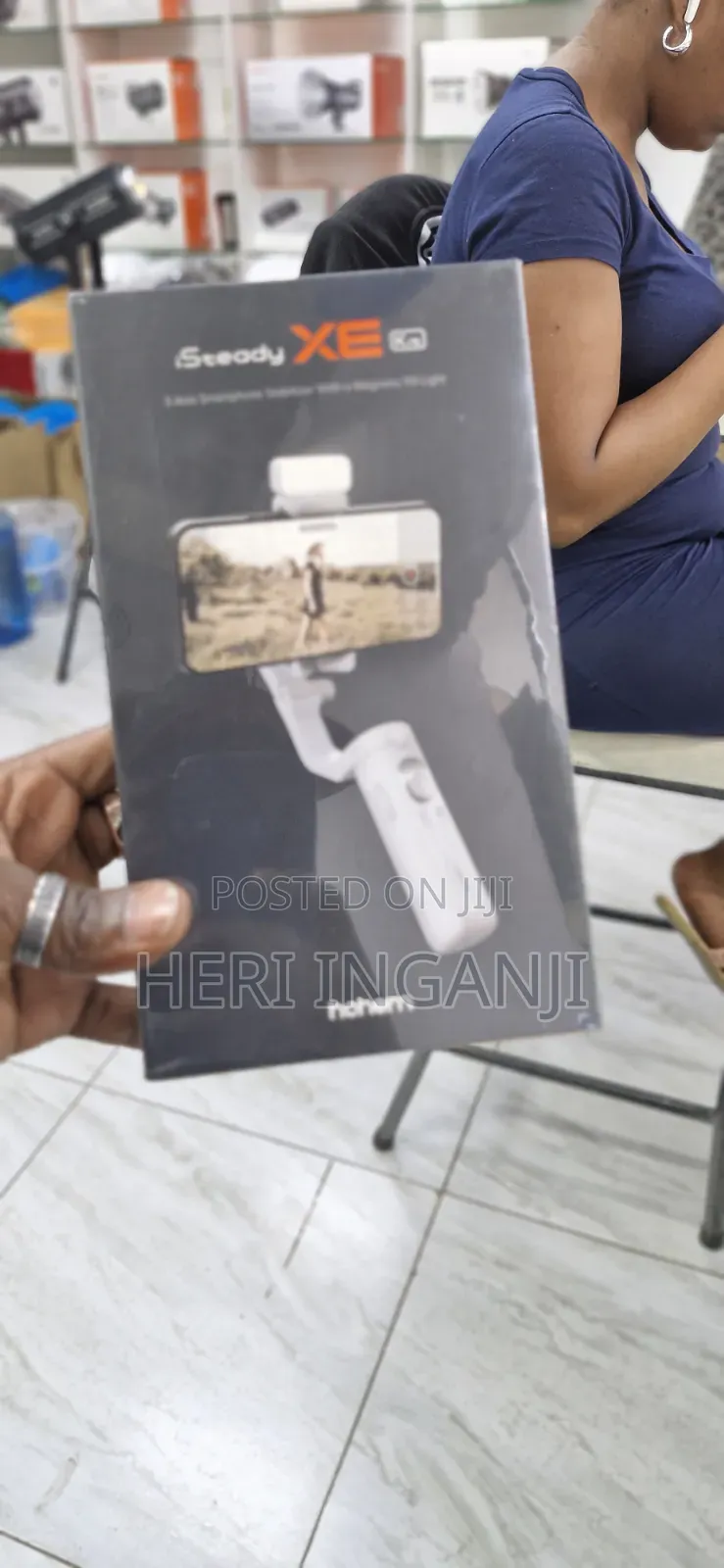 Hohem Isteady Xe Foldable Smartphone Gimbal (Gray)