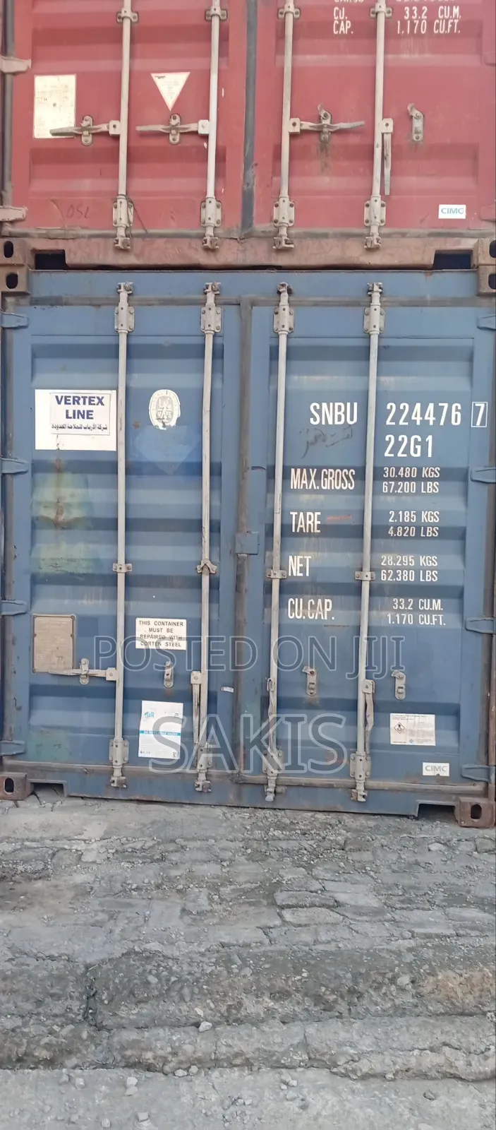 Neat! 20-Foot Empty Containers in Kenya