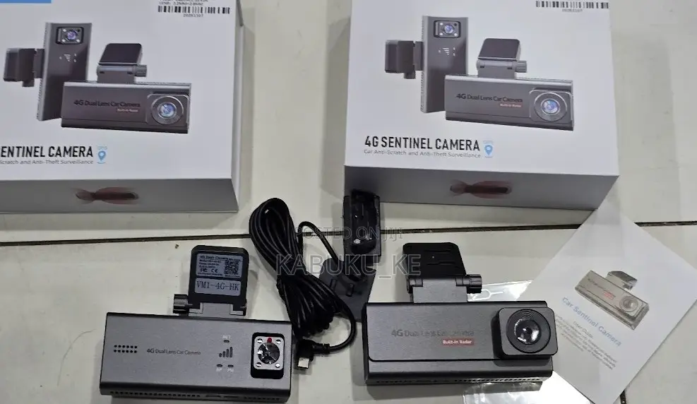 4g Sentinel Dashcam 4g Sim Dual Lens Car Dash Cam