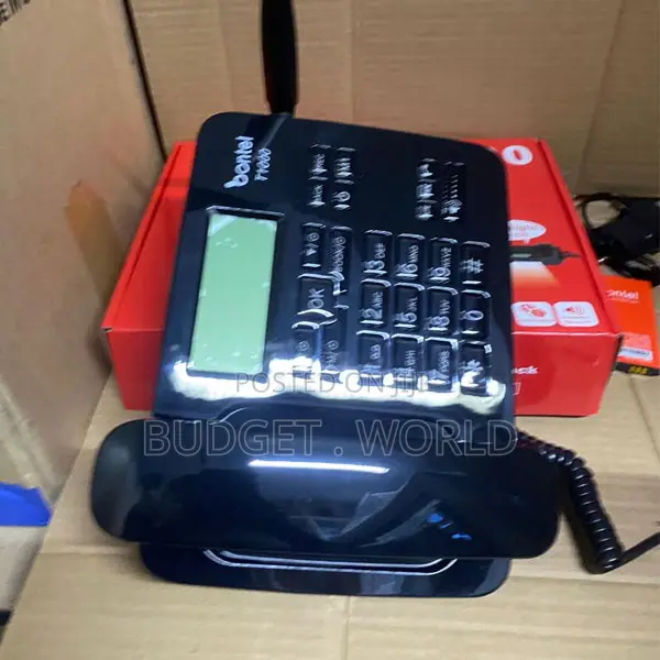 Bontel T1000 GSM Office Telephone – Dual Sim Wireless Communication De
