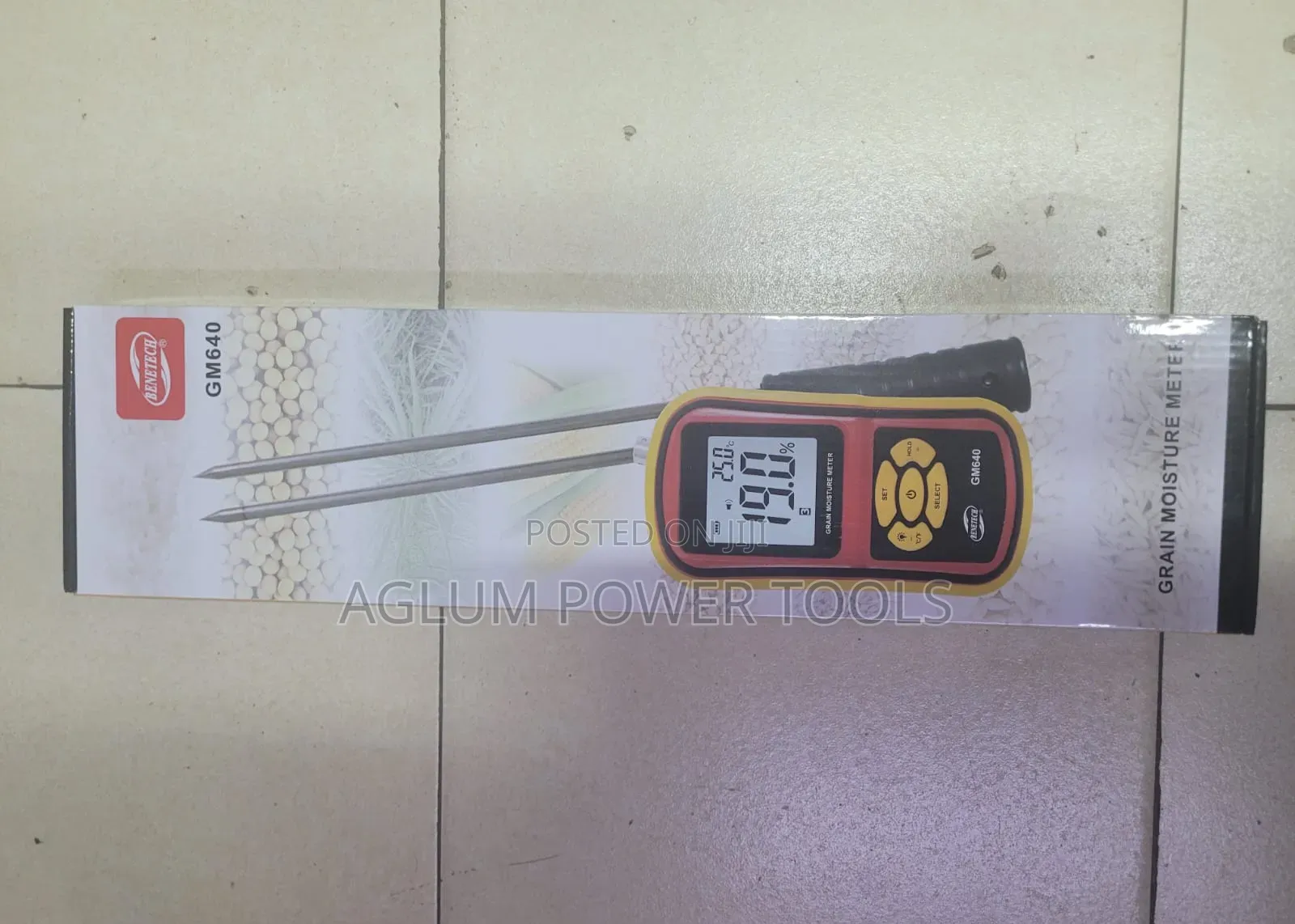 Grain Moisture Meter Digital Gm640