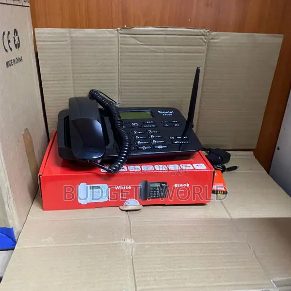 Bontel T1000 GSM Desktop Phone – Dual Sim Wireless Telephone for Home