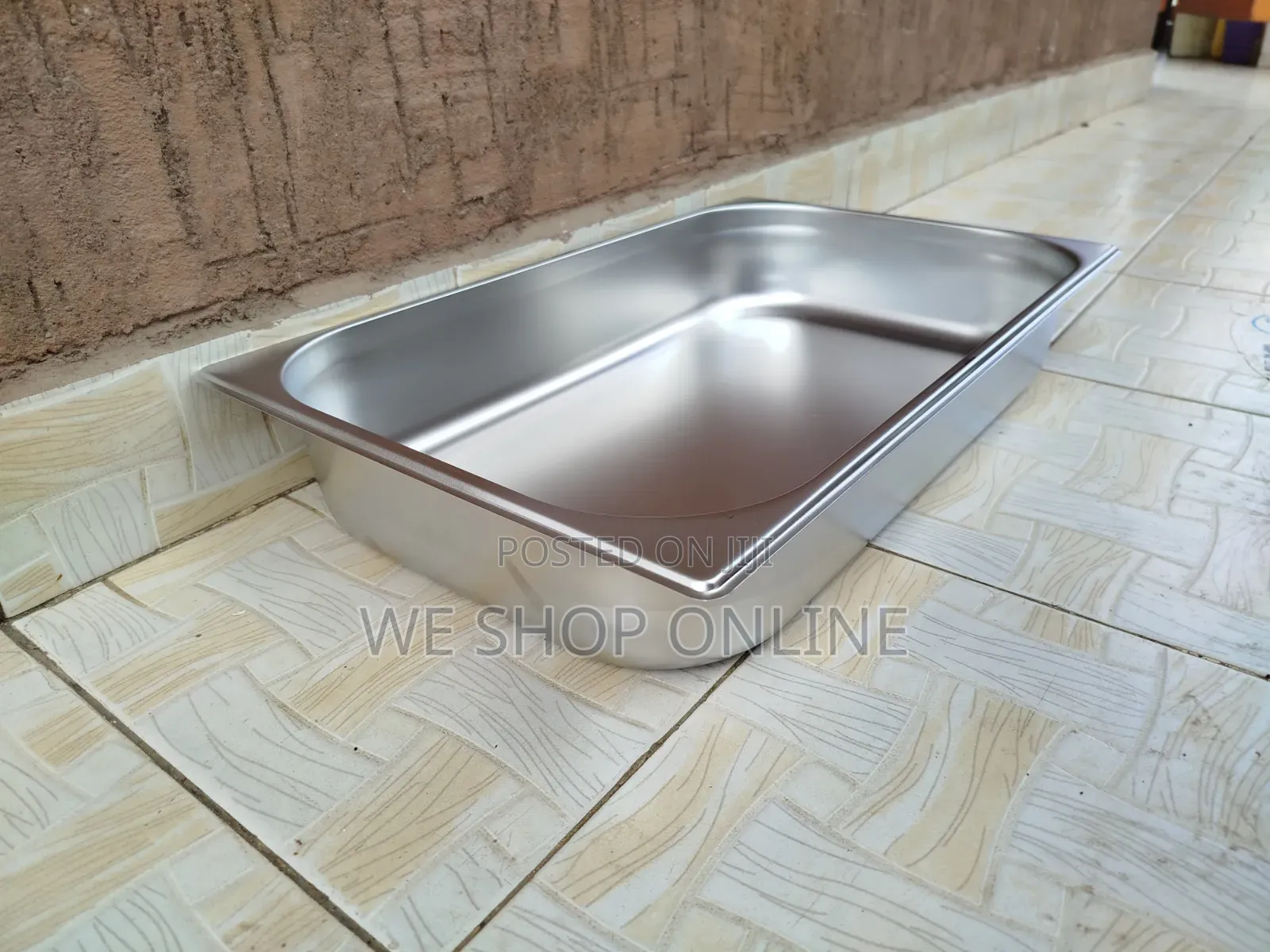 Stainless Steel Single Chaffing Dish Tray Inserts