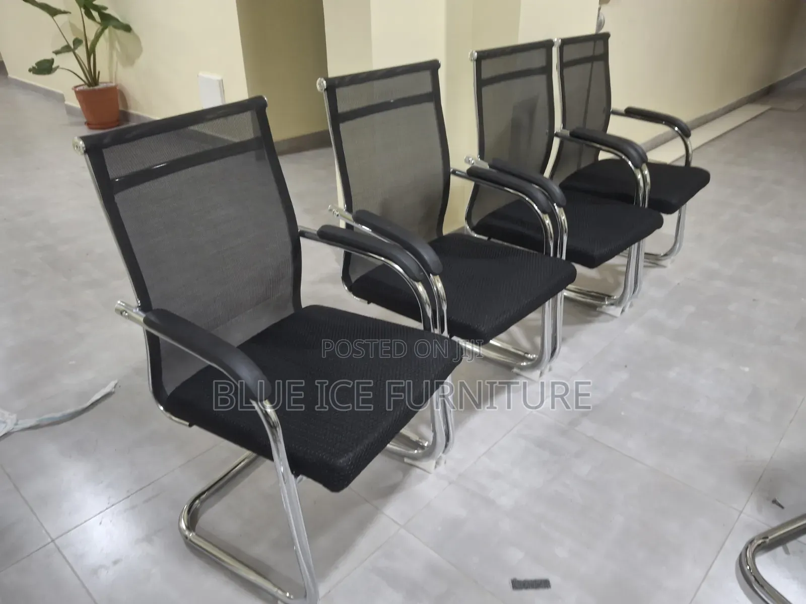 Chrome Frame Visitors Chairs
