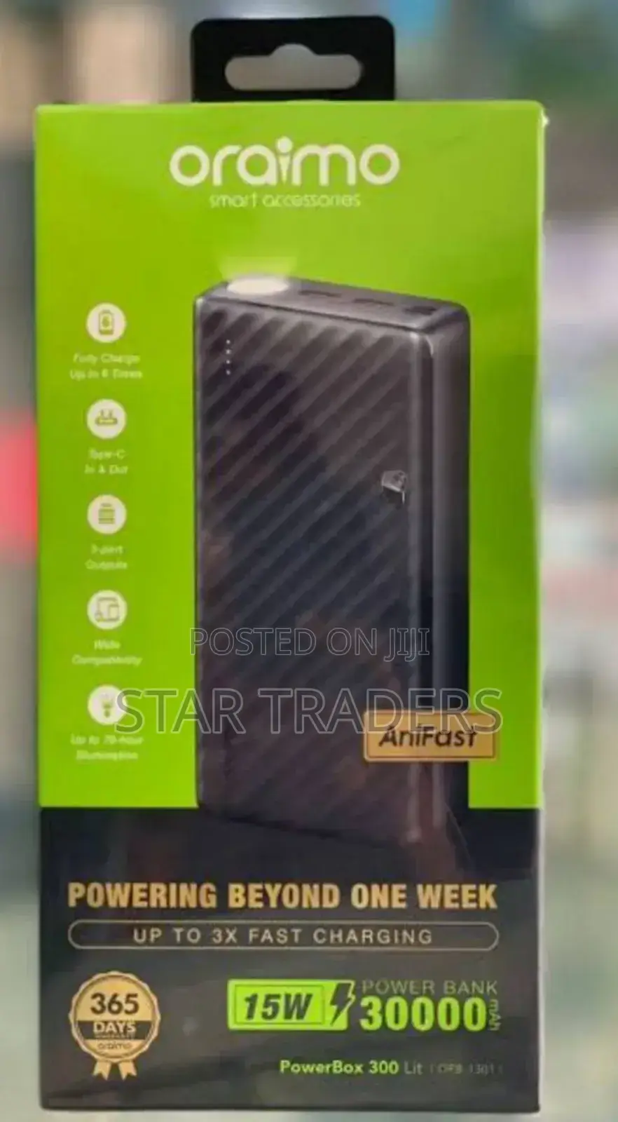 Original Oraimo Power Bank 3000mah