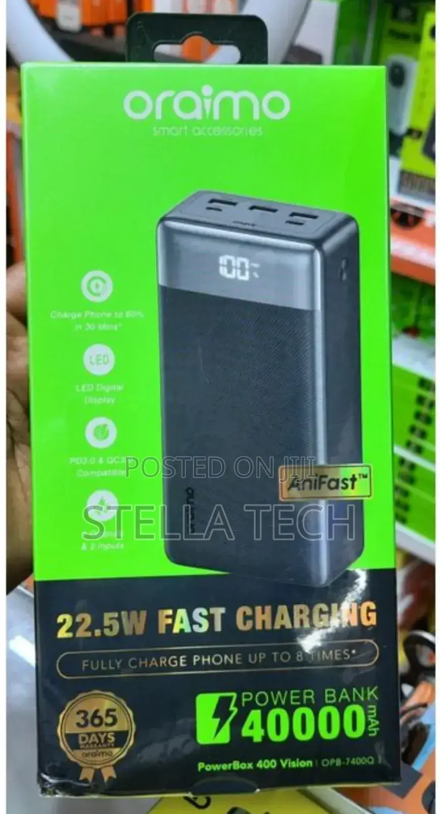 Original Oraimo Power Bank 4000mah