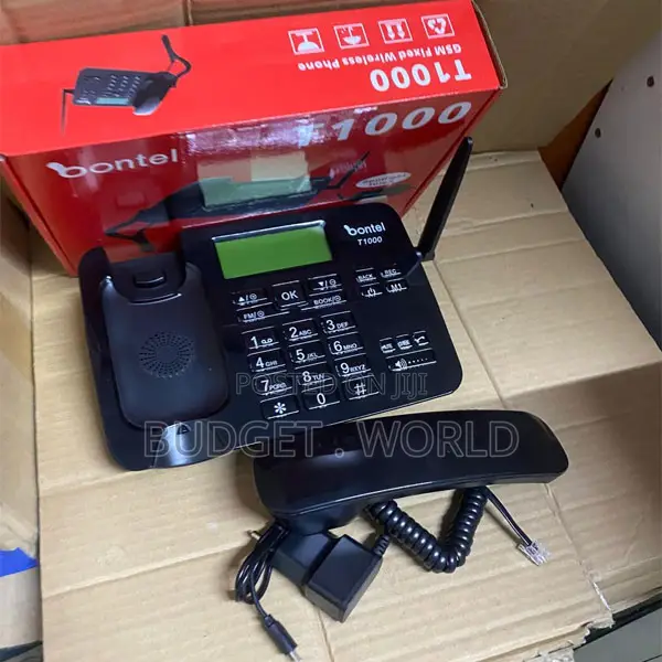 Bontel T1000 Business Desk Phone – GSM Dual Sim Calling Device