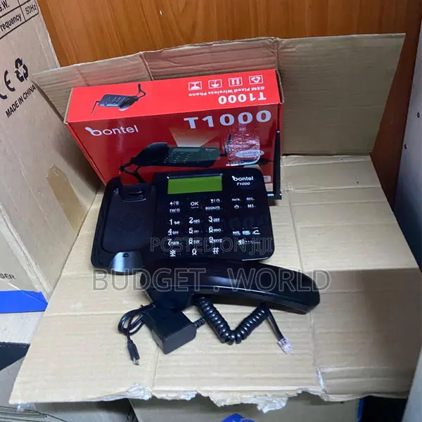 Bontel T1000 GSM Reception Desk Phone – Professional Dual Sim Telephon