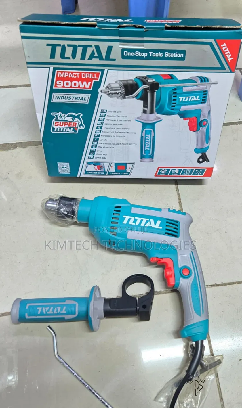 900w Total.Electric Drill With Hammer