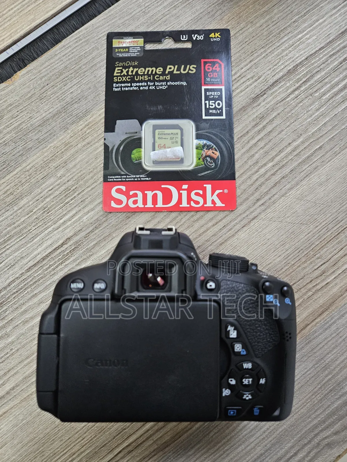 Canon Eos Rebel T5i (Body) With 64gb Card.