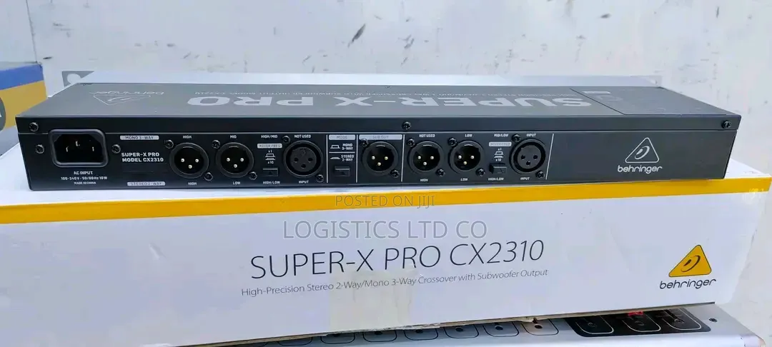 Behringer Super-X Pro Cx2310 Is a 19-Inch Rack-Mount Audio Crossover