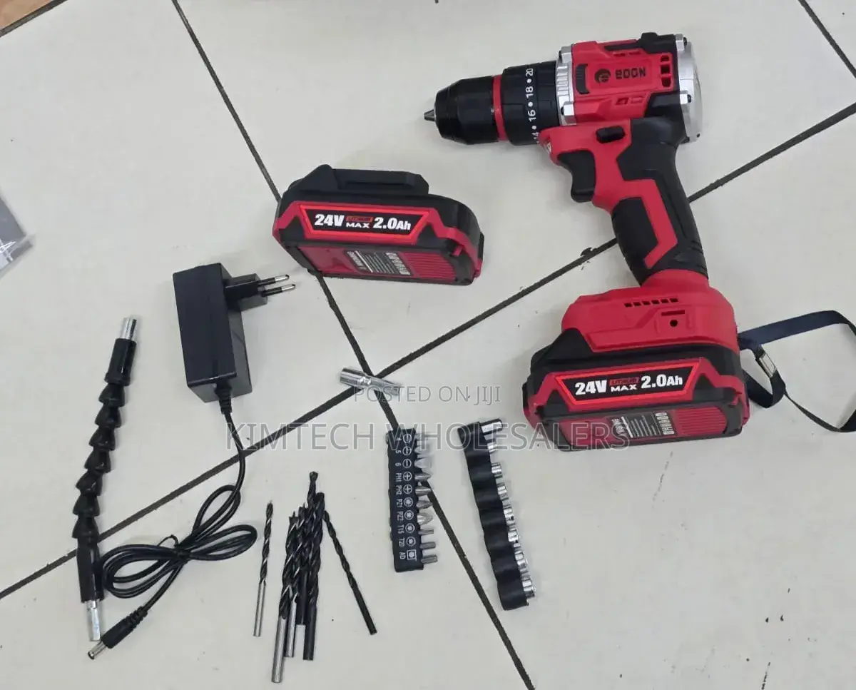 24v Edon Brushless Drill With Hammer