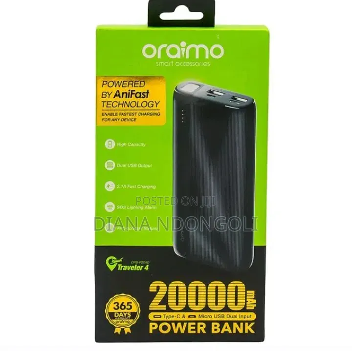 20000mah Oraimo Powerbank