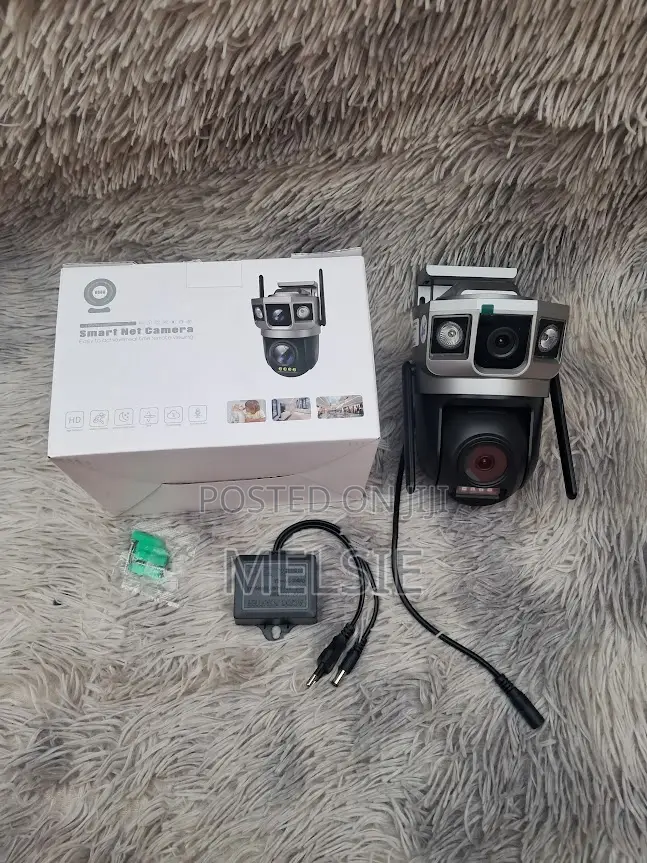 360° Dual Lens Outdoor Security Camera Wifi