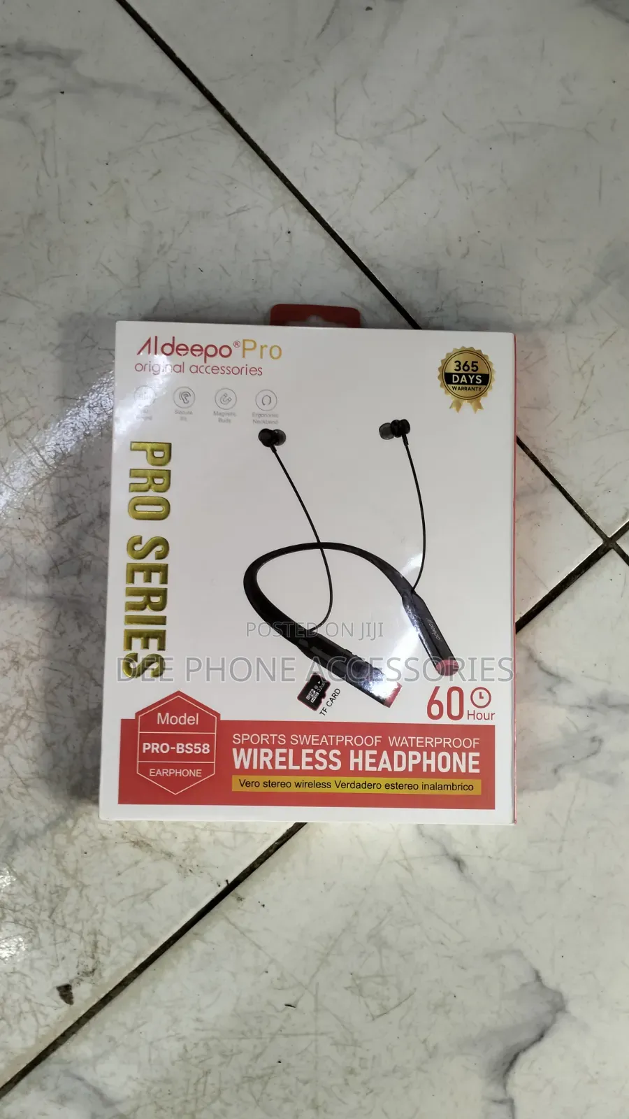 Aldeepo Pro Necklace Wireless Earphones
