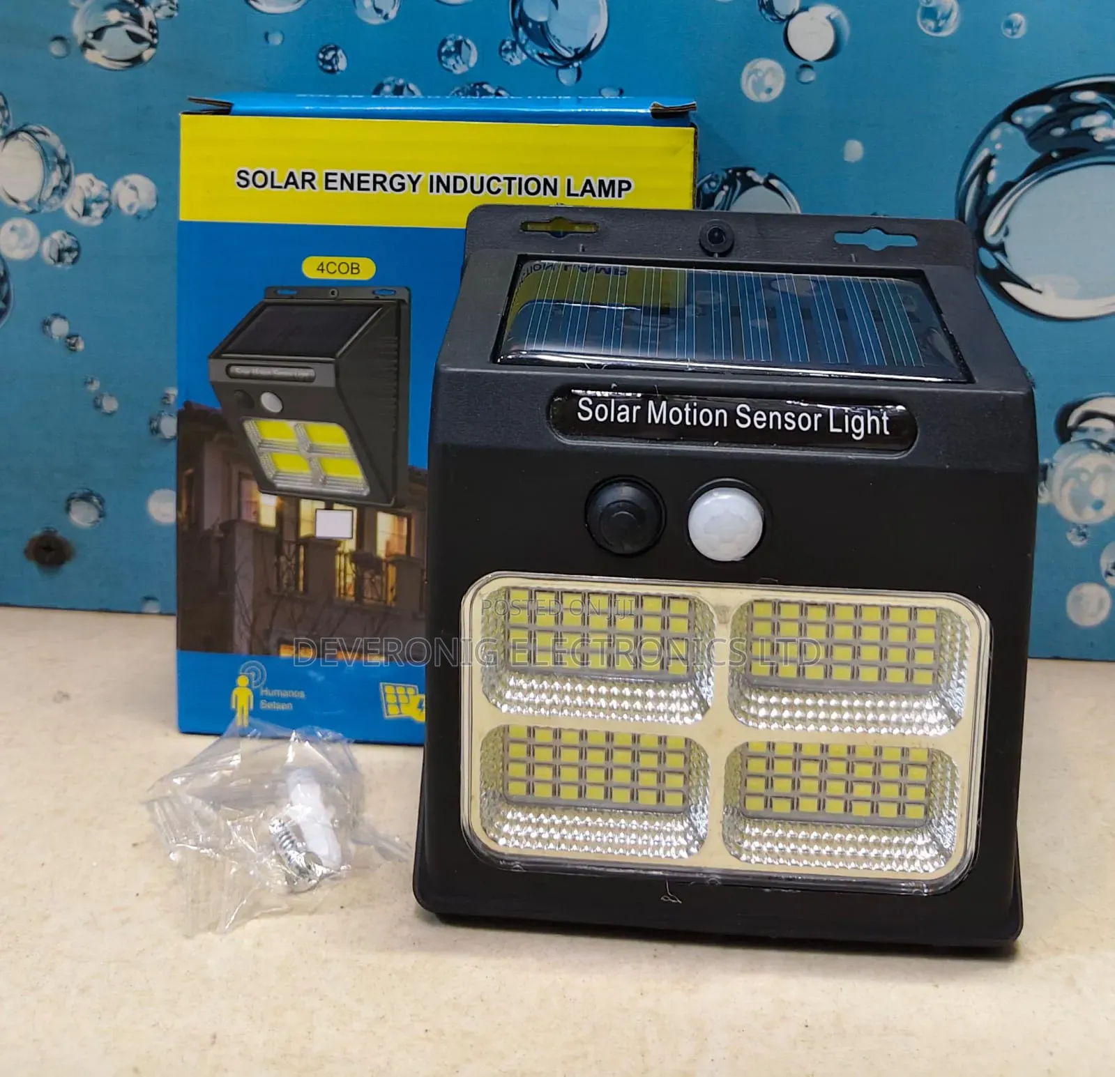 *Single Solar Motion Sensor Light*