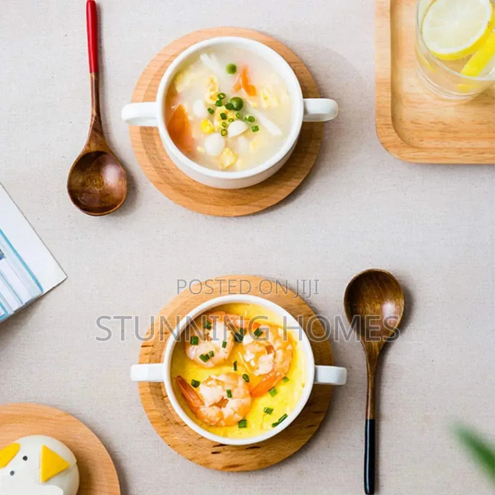 6 Ceramic Soup Mugs
