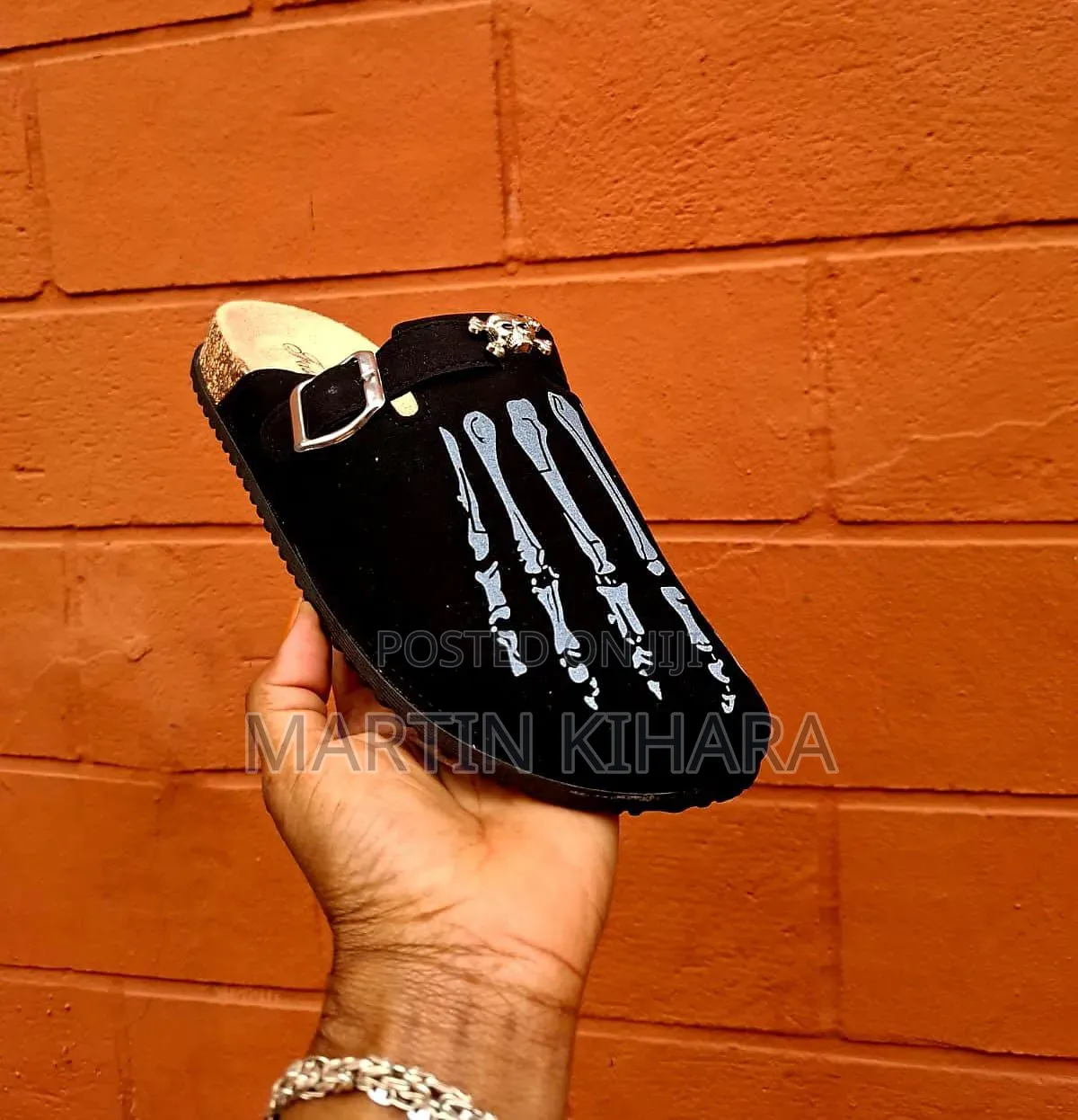 Flame and Skeleton Clogs