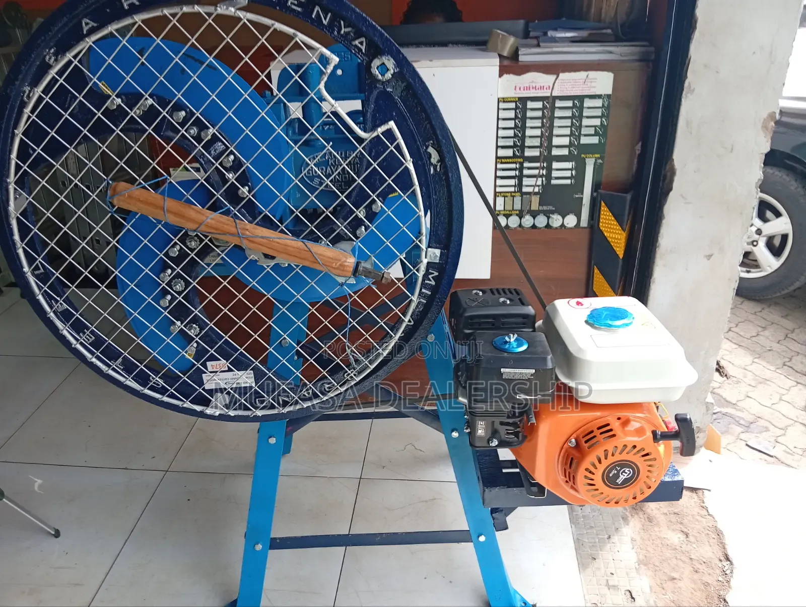 Chaff Cutter Wheel With Three Blades