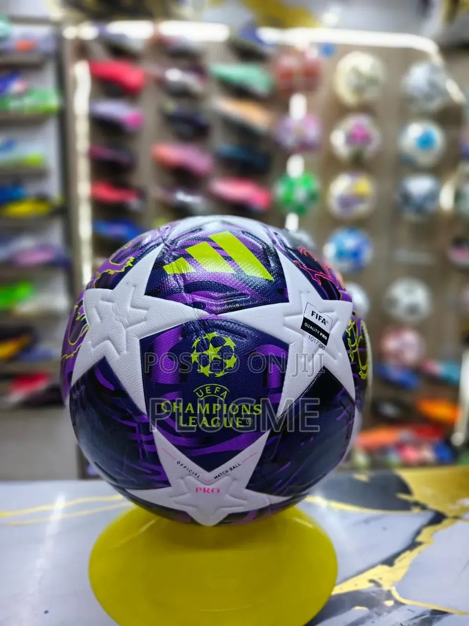 Adidas Official Uefa Champions League Matchball / Tubeless Ball Size 5