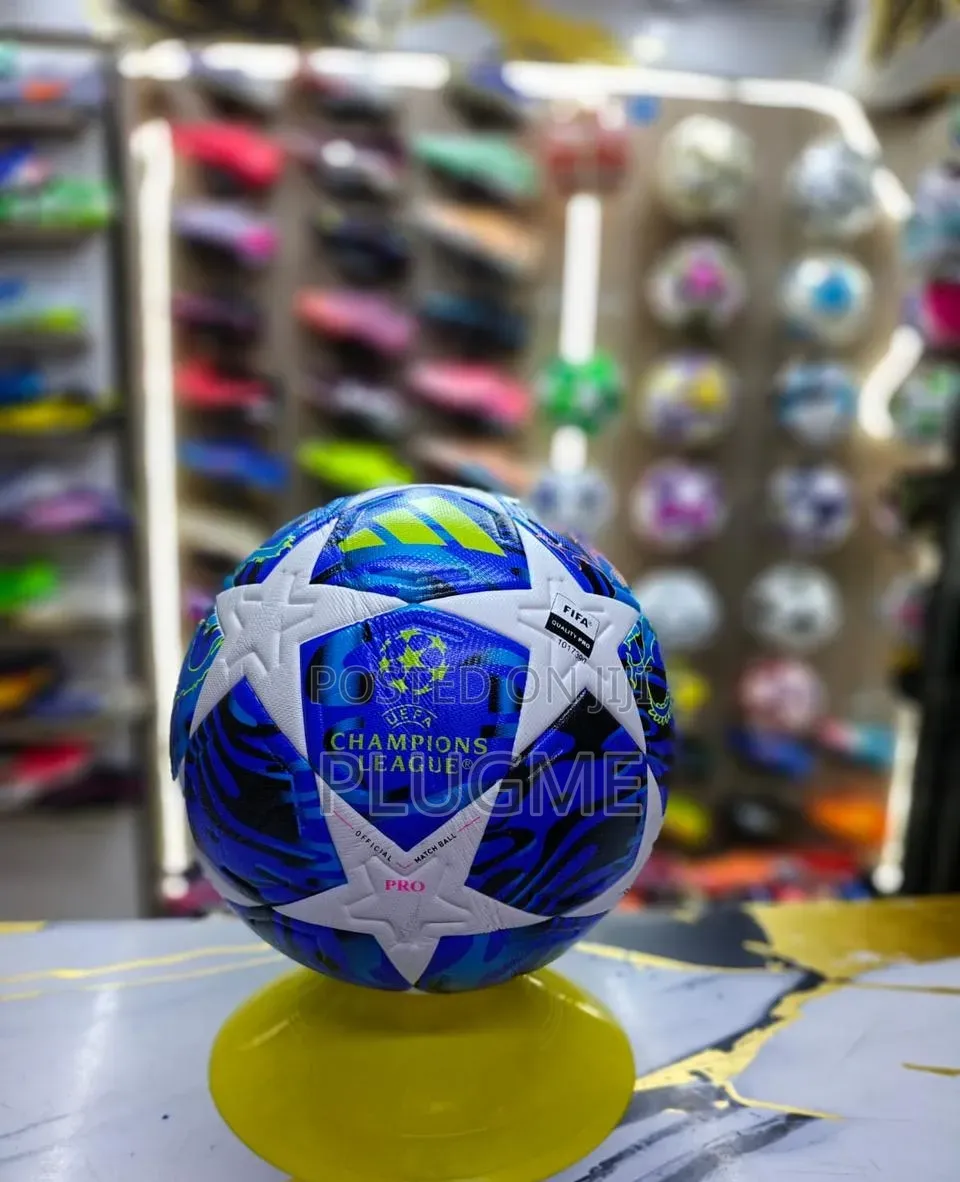 Adidas Official Uefa Champions League Matchball / Tubeless Ball Size 5
