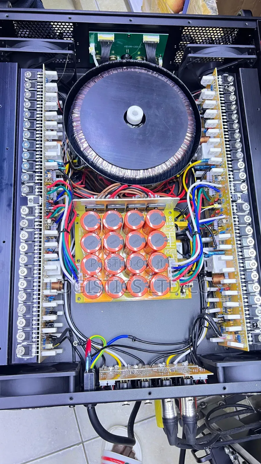 Lab Gruppen Mx8800, High-Power,4-Channel Professional Power Amplifier
