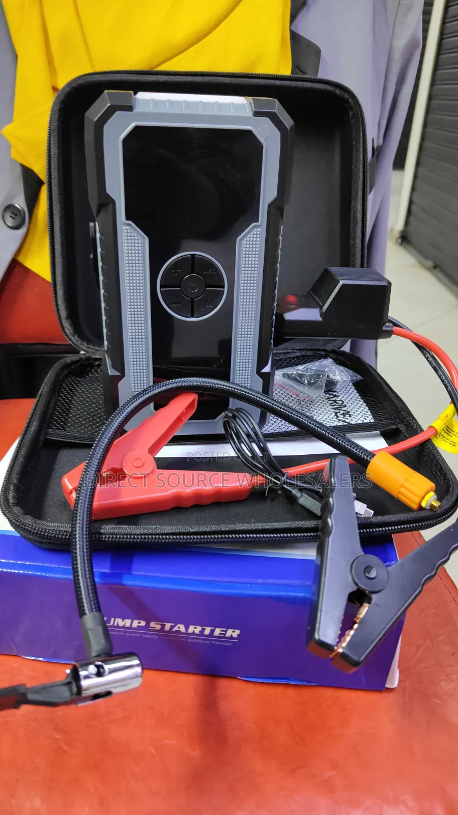 4-in-1 Car Jump Starter With Air Compressor – Reliable Performance