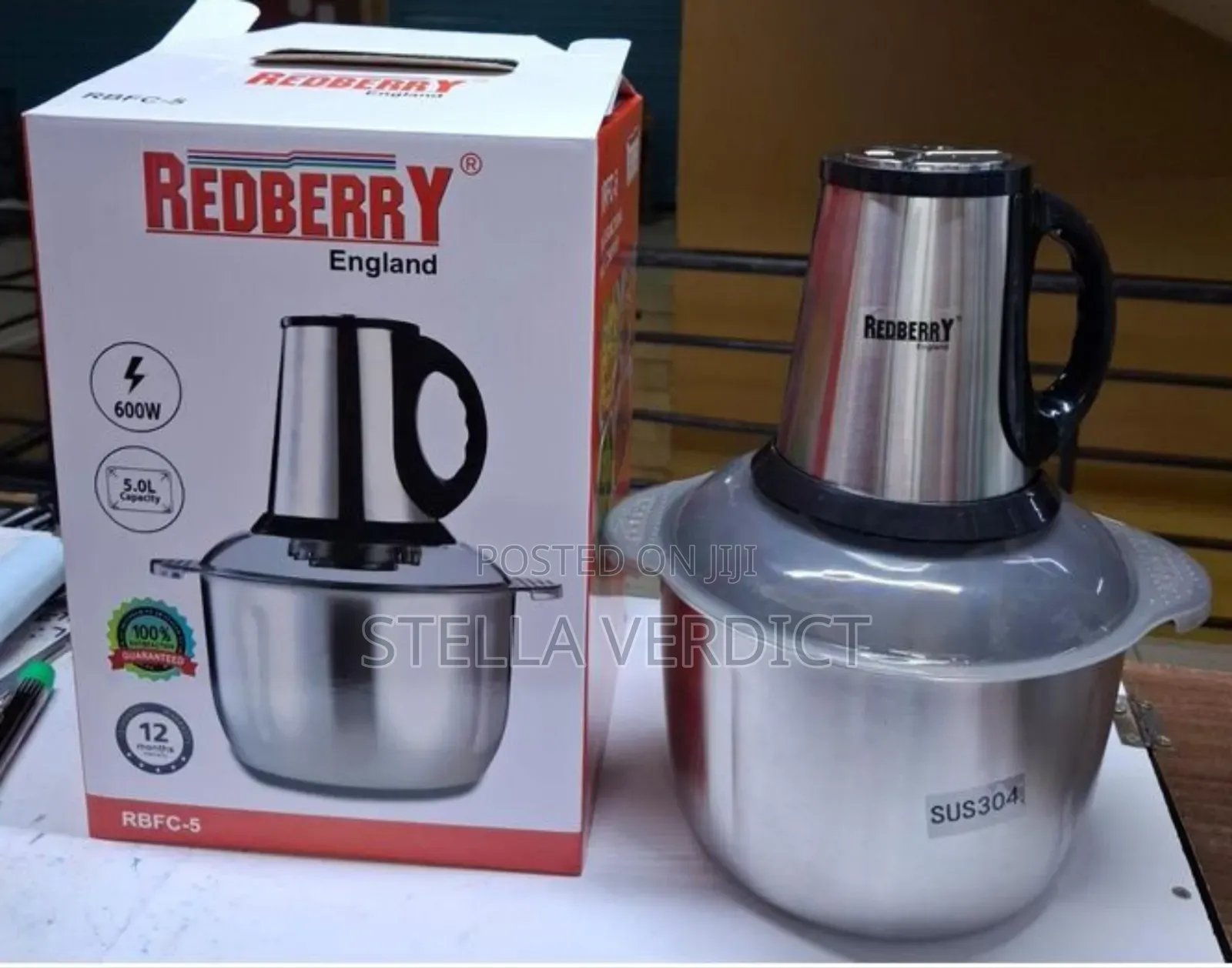 Redberry Premium Range Food Chopper