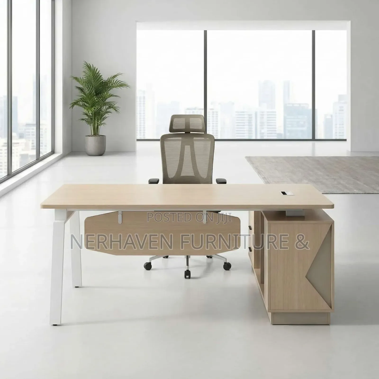 1.8m Modern Executive Office Desk – Premium Desk for Modern Offices