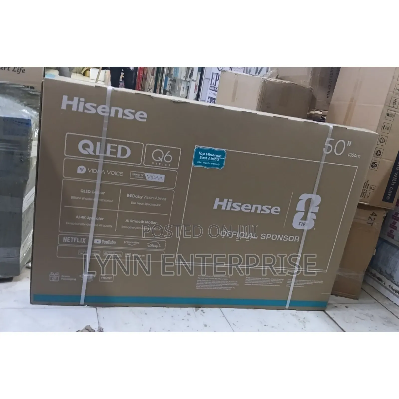 Hisense Tv 50 Inches Qled Q6 Series Vidaa