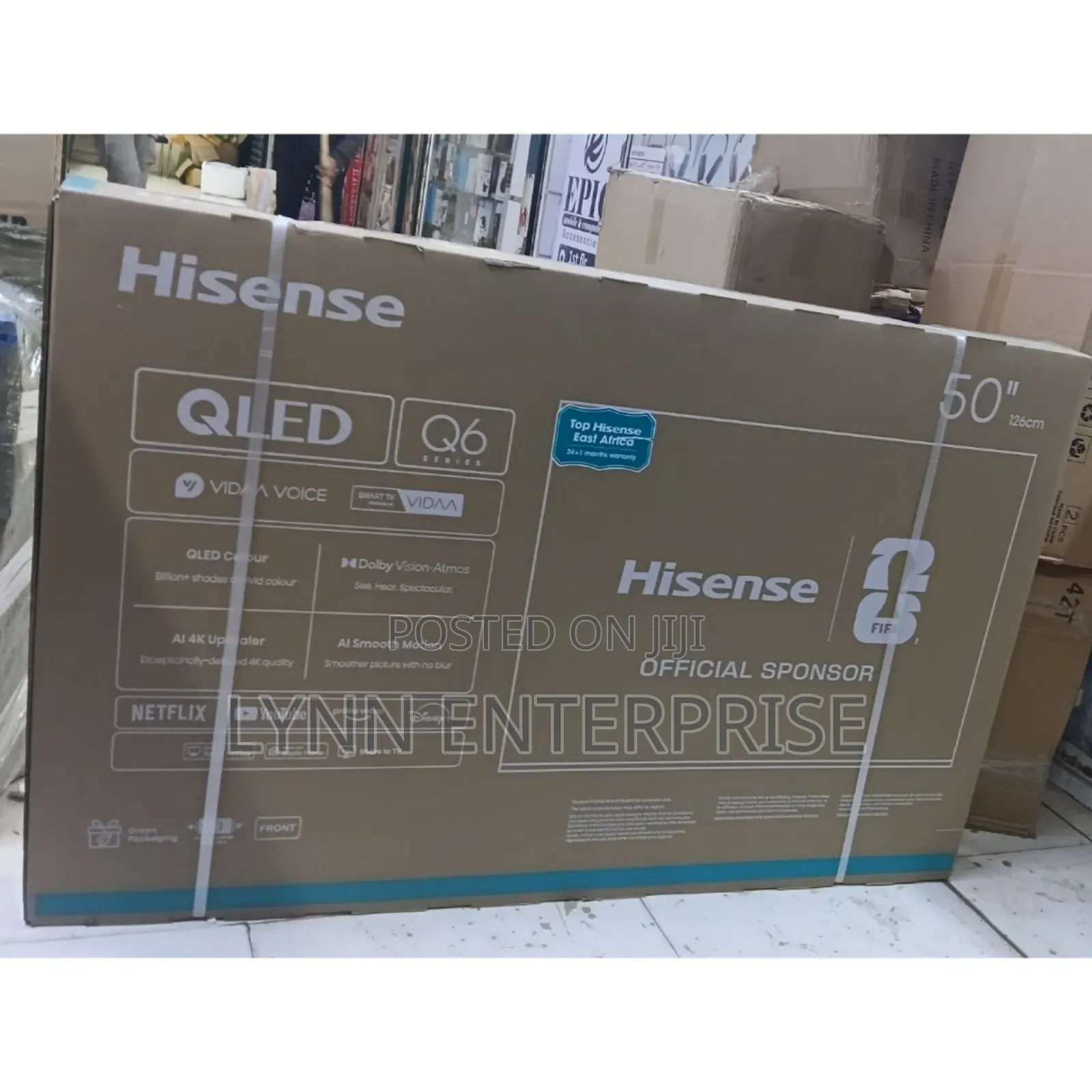 Hisense Tv 50 Inches Qled Q6 Series Vidaa