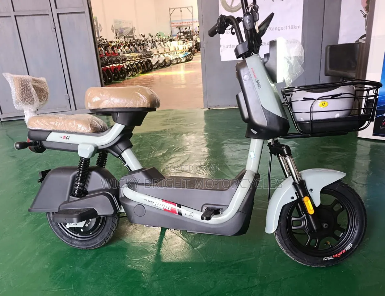 New Motorcycle 2025 White