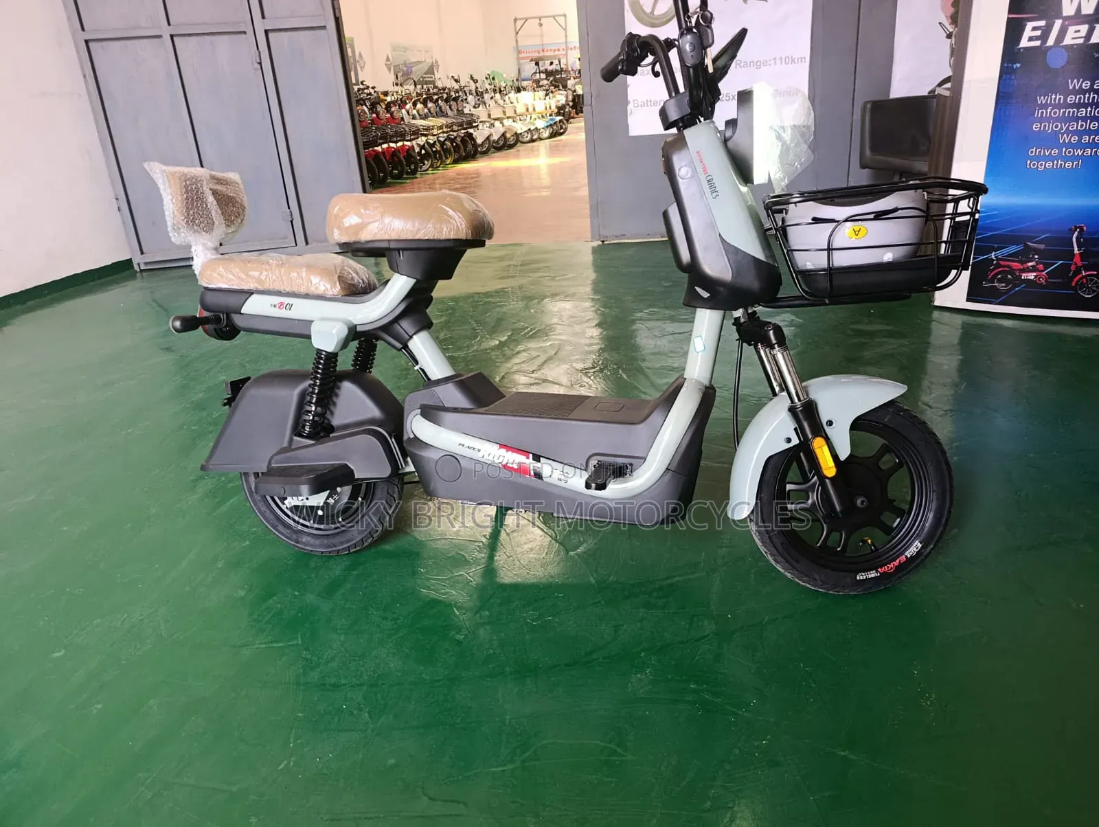 New Motorcycle 2025 White