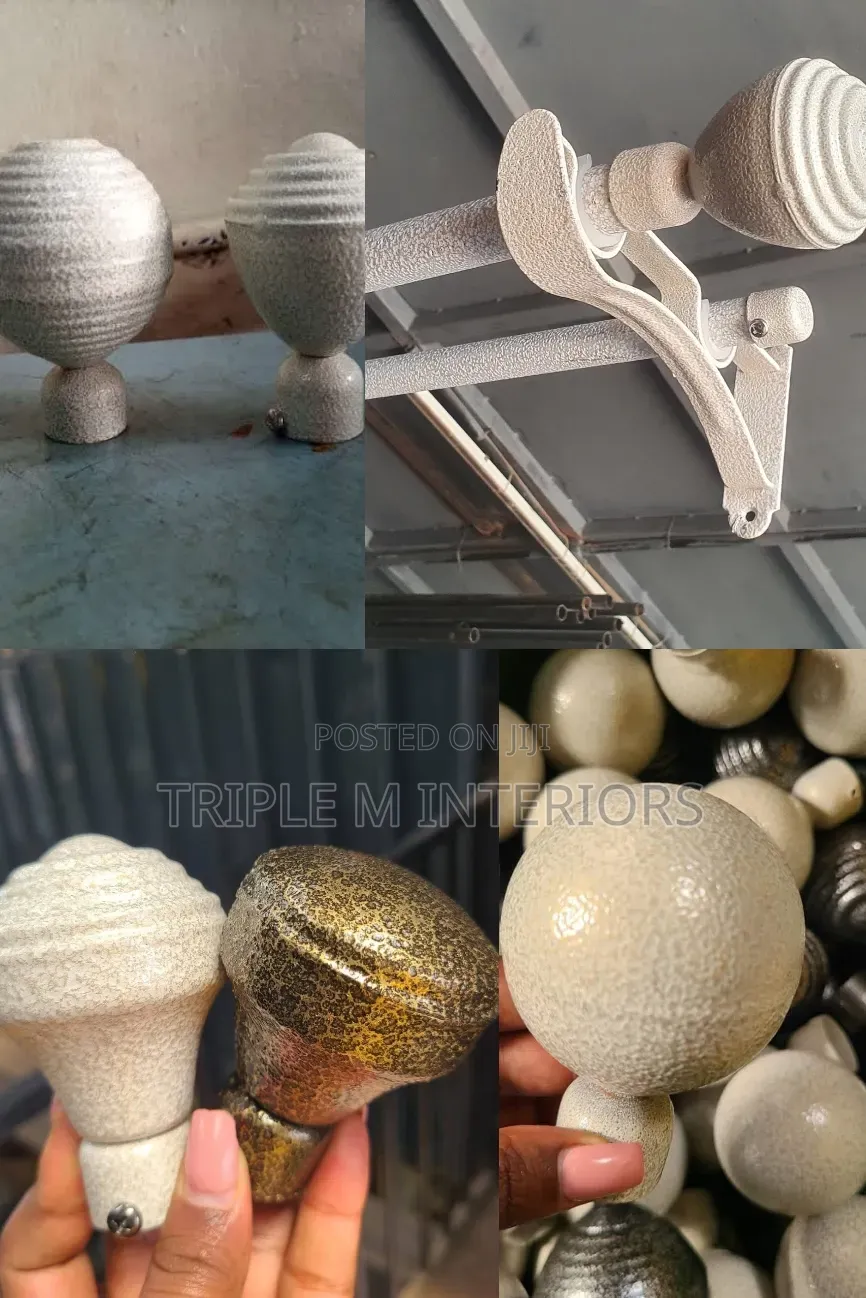 Keep Curtains From Slipping | Secure Rod Stopper Caps
