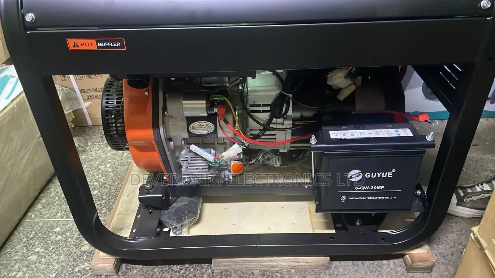*Pioneer Diesel Welding Generator* 5gf- 5.5kw -200a