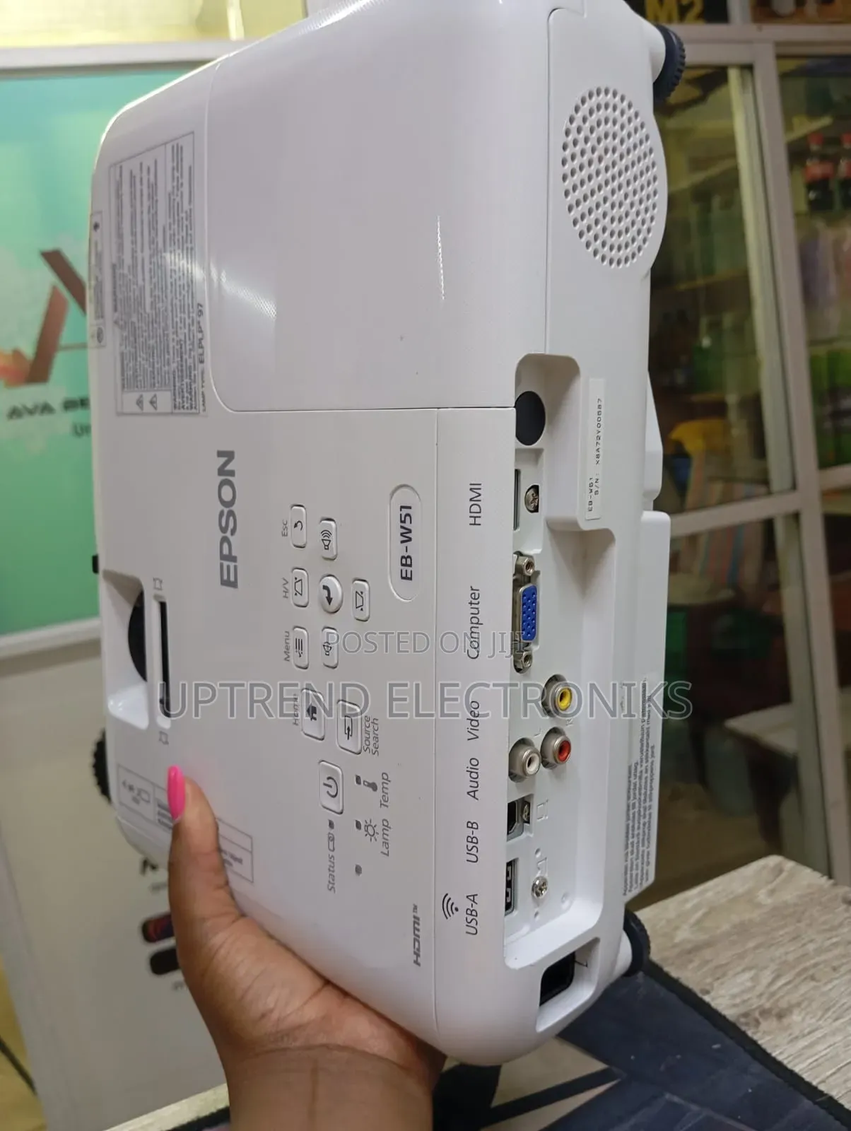 Epson Eb-W51 4000 Lumens Projector