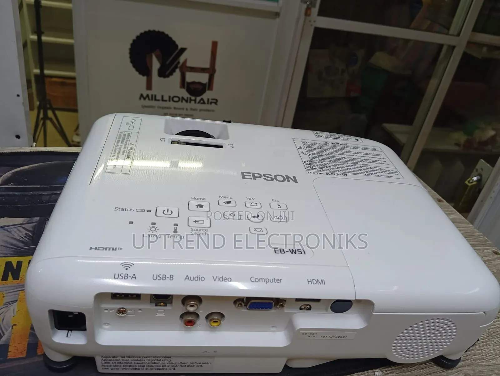 Epson Eb-W51 4000 Lumens Projector