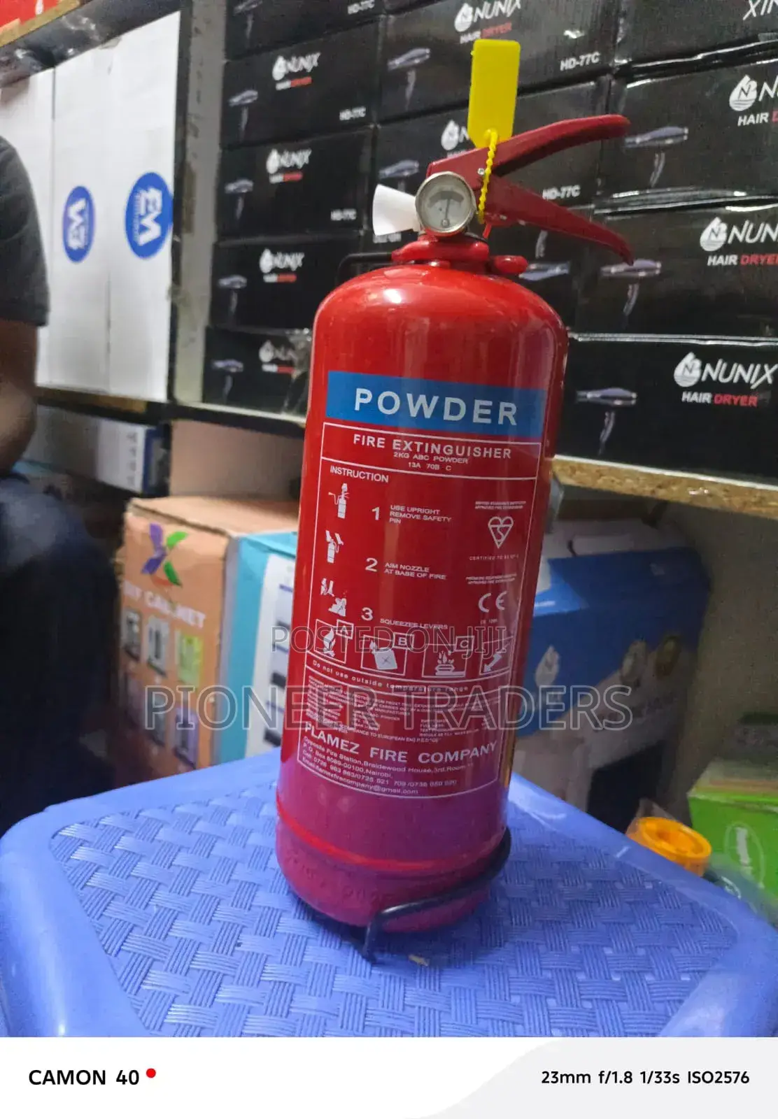 Fire Extinguisher Dry Powder 2kg