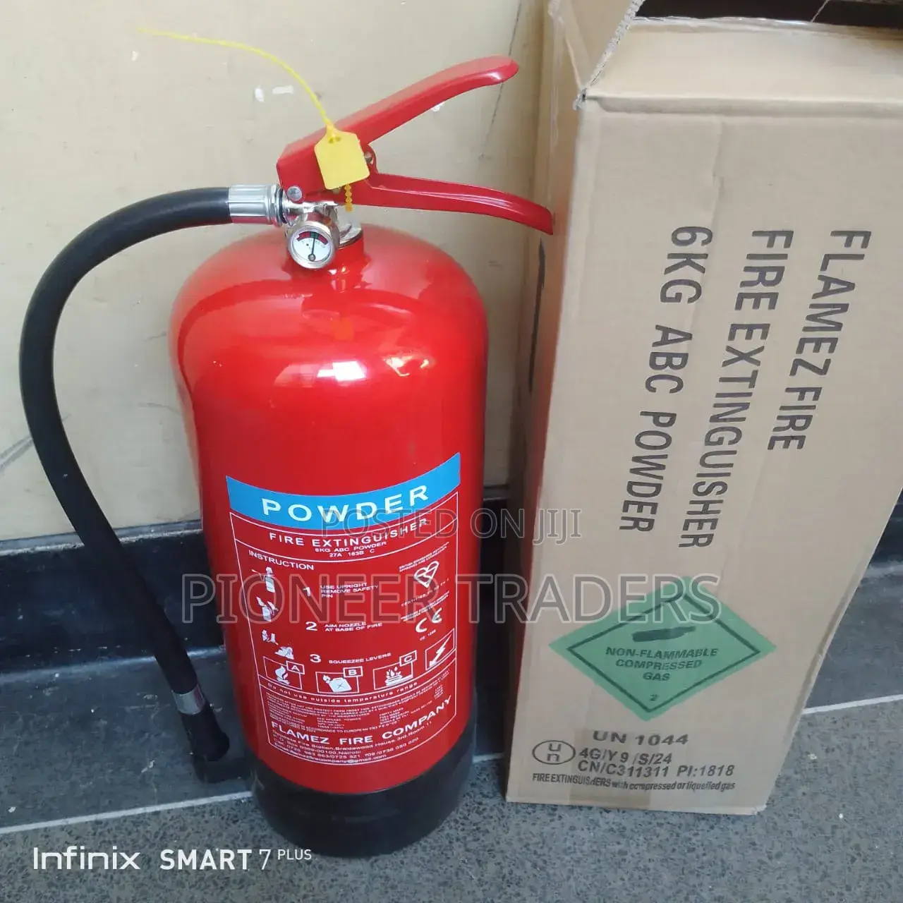 6kg Dry Powder Fire Extinguisher