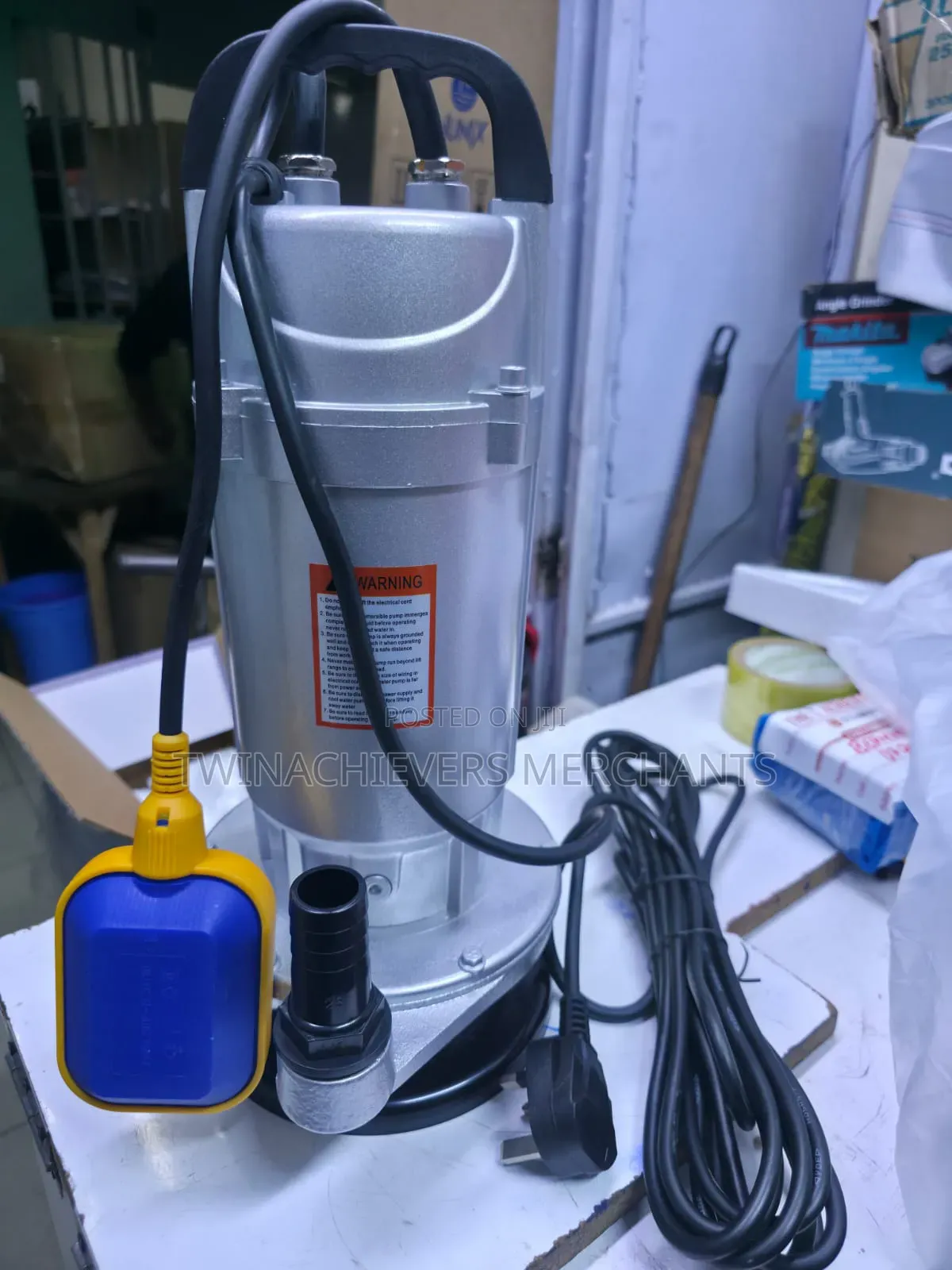 1hp Submersible Water Pump 32mtrs