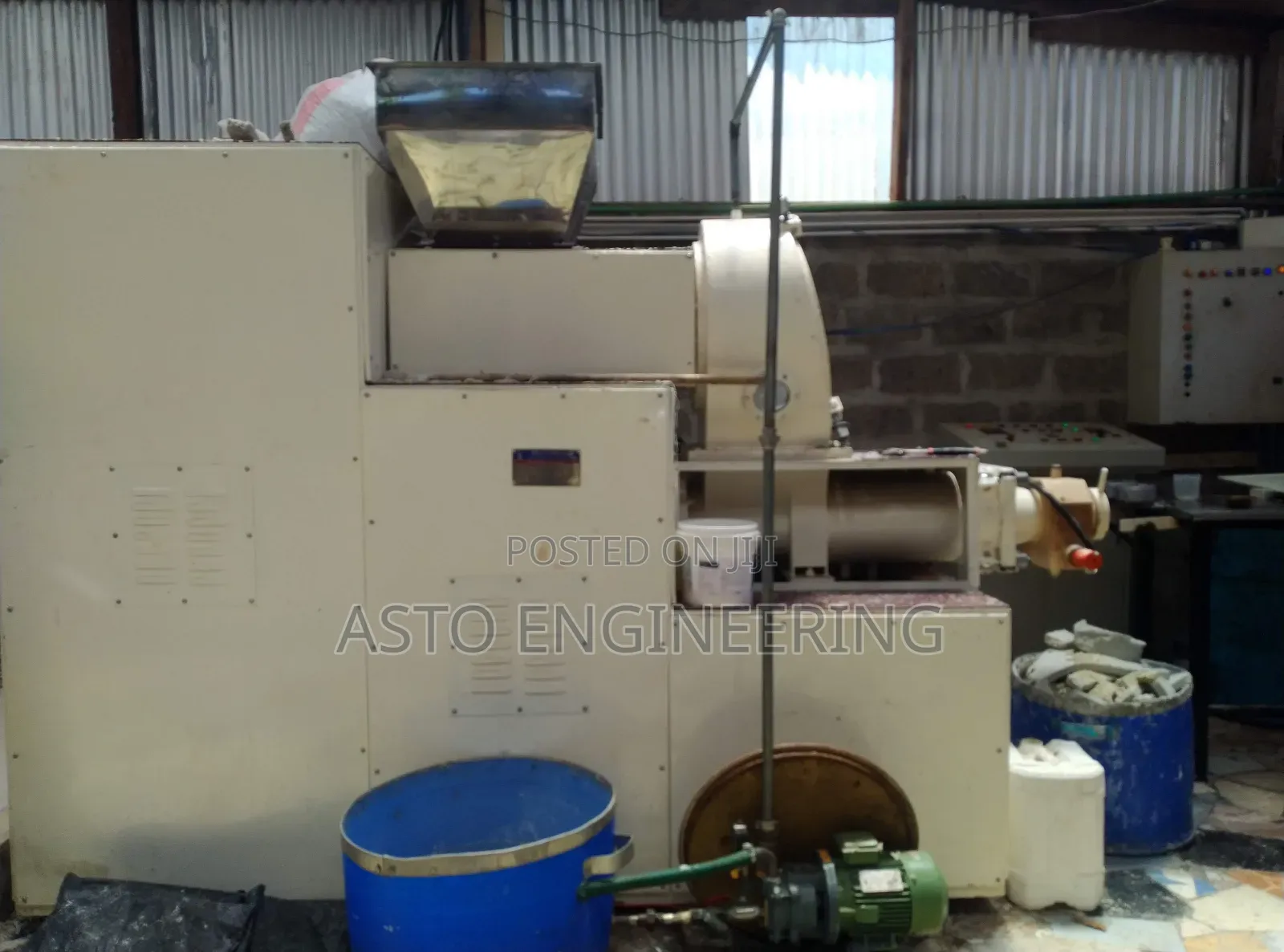 Duplex Soap Plodder Machine