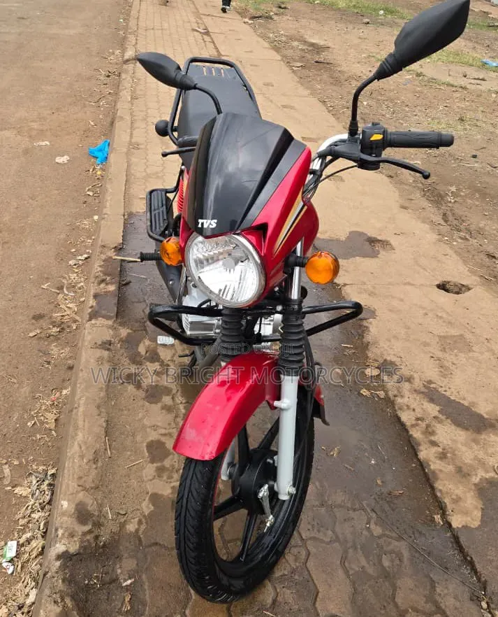 TVS HLX Plus ES 2025 Red