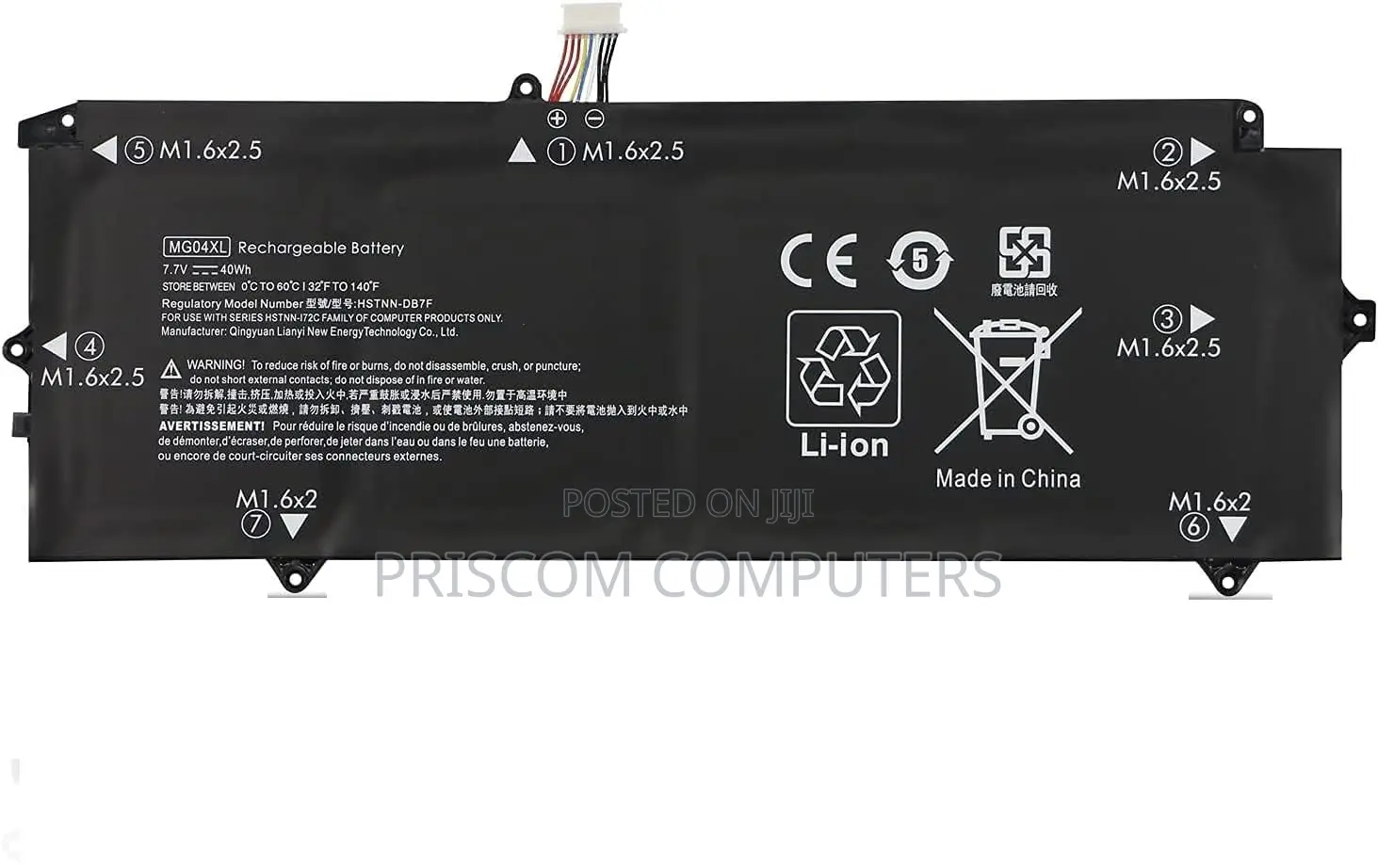 Mg04xl 812205-001 Laptop Battery for Hp Elite X2 1012 G1