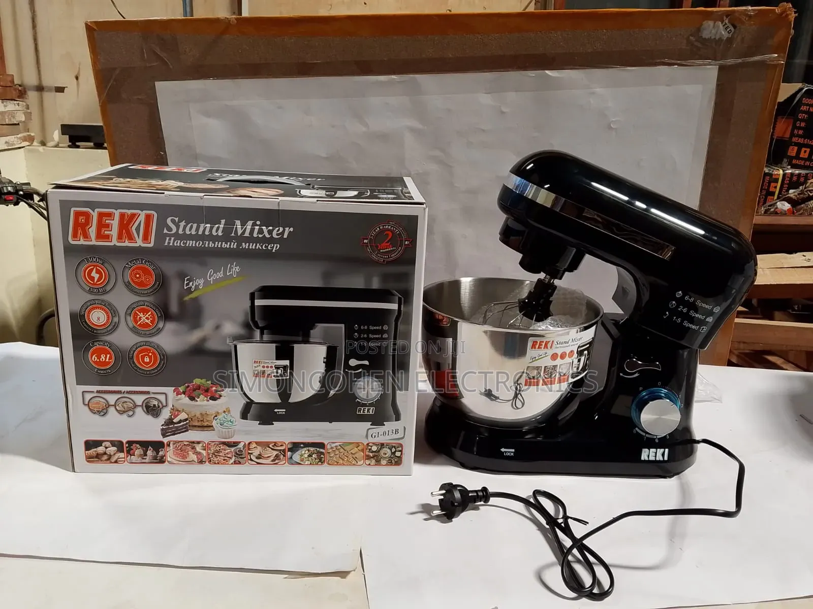 6.8l Reki Stand Mixer
