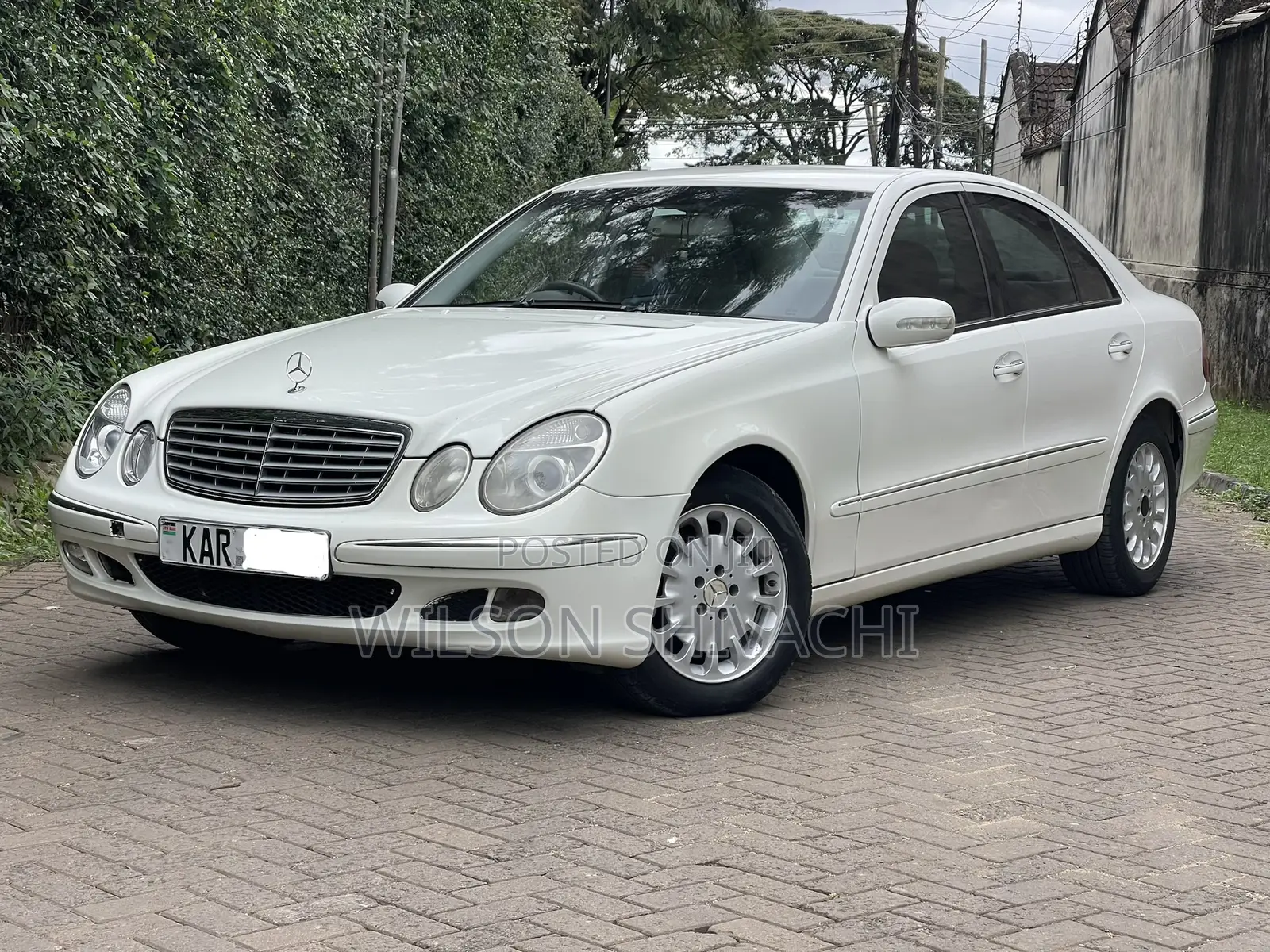 Mercedes-Benz E240 2004 White