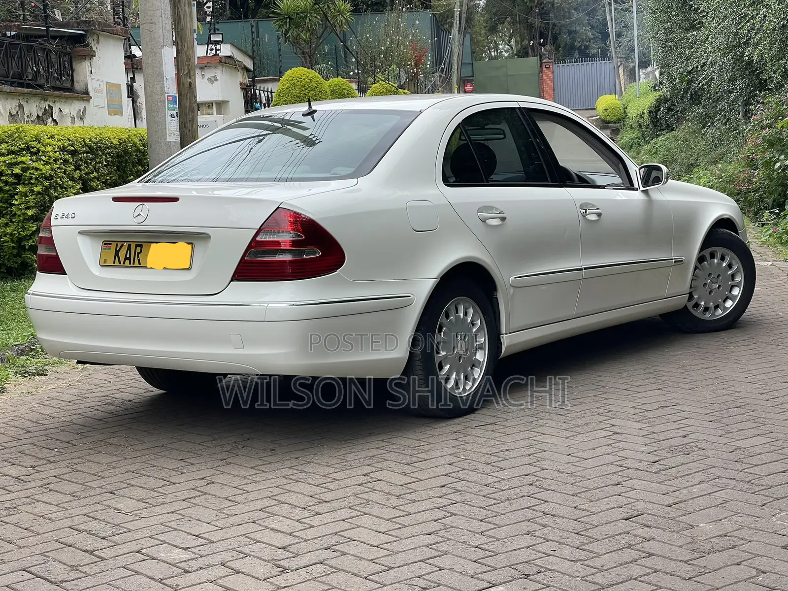 Mercedes-Benz E240 2004 White