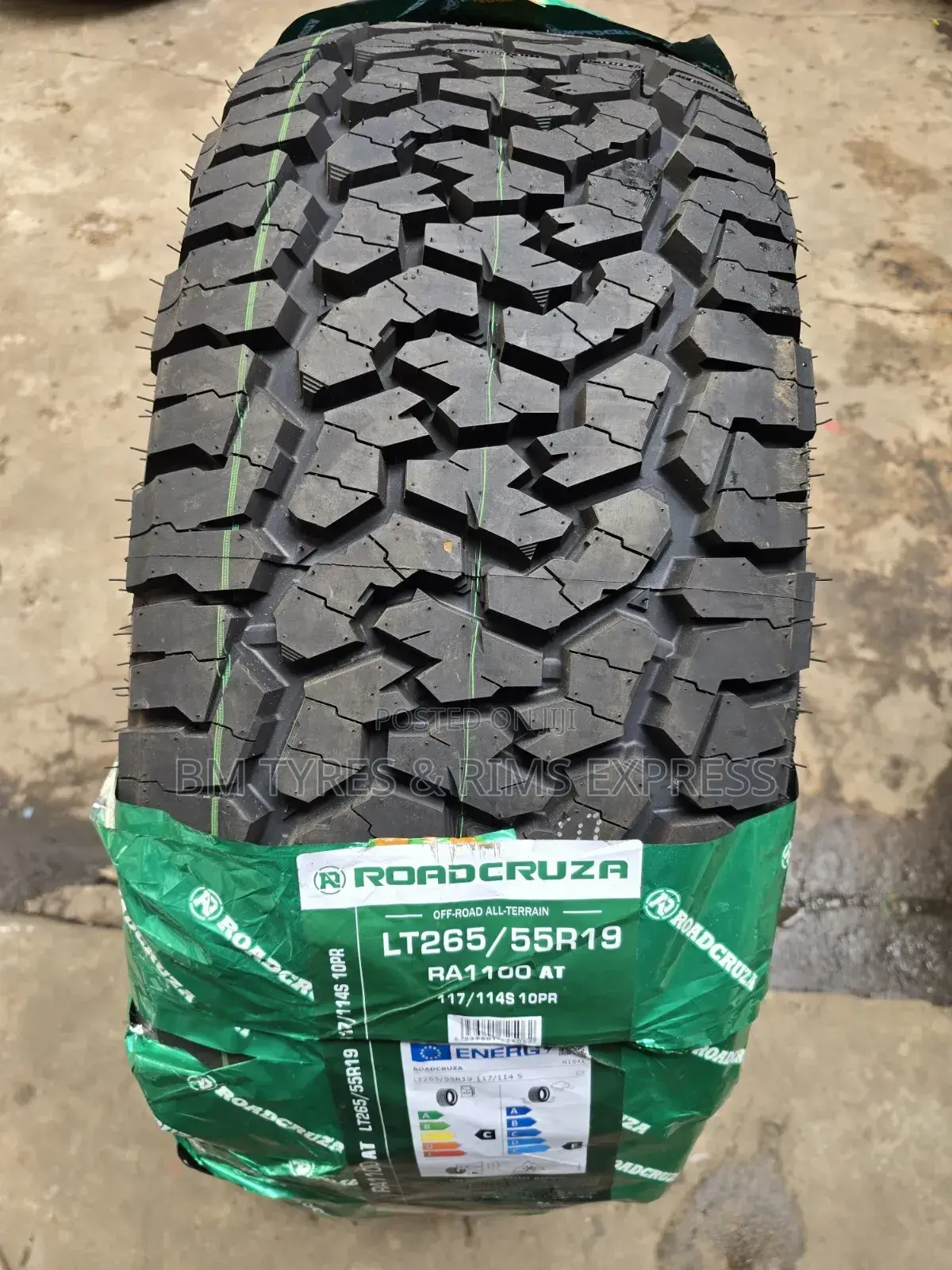 265 /55 R19 Roadcruza Tires (All Terrein)