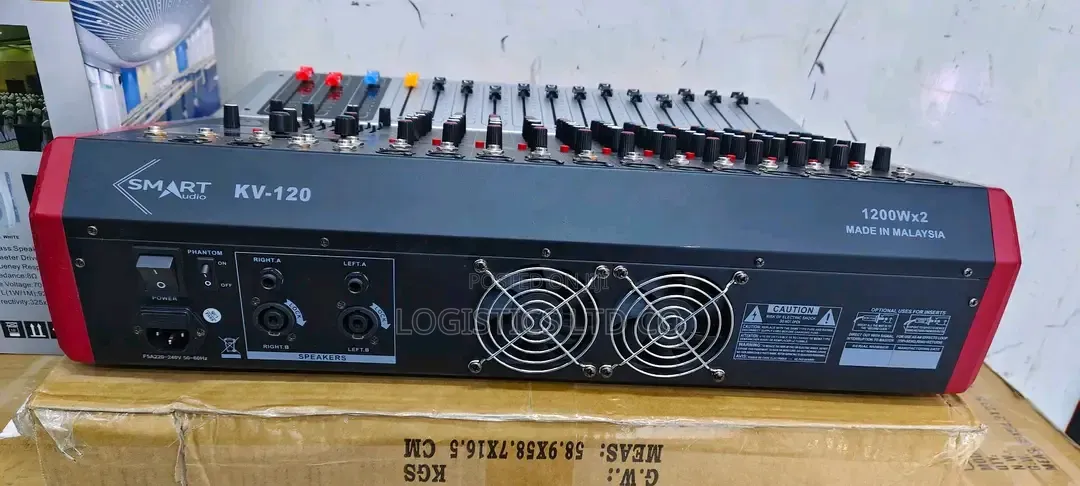 Smartaudio Kv120 12 Channels Powered Mixer