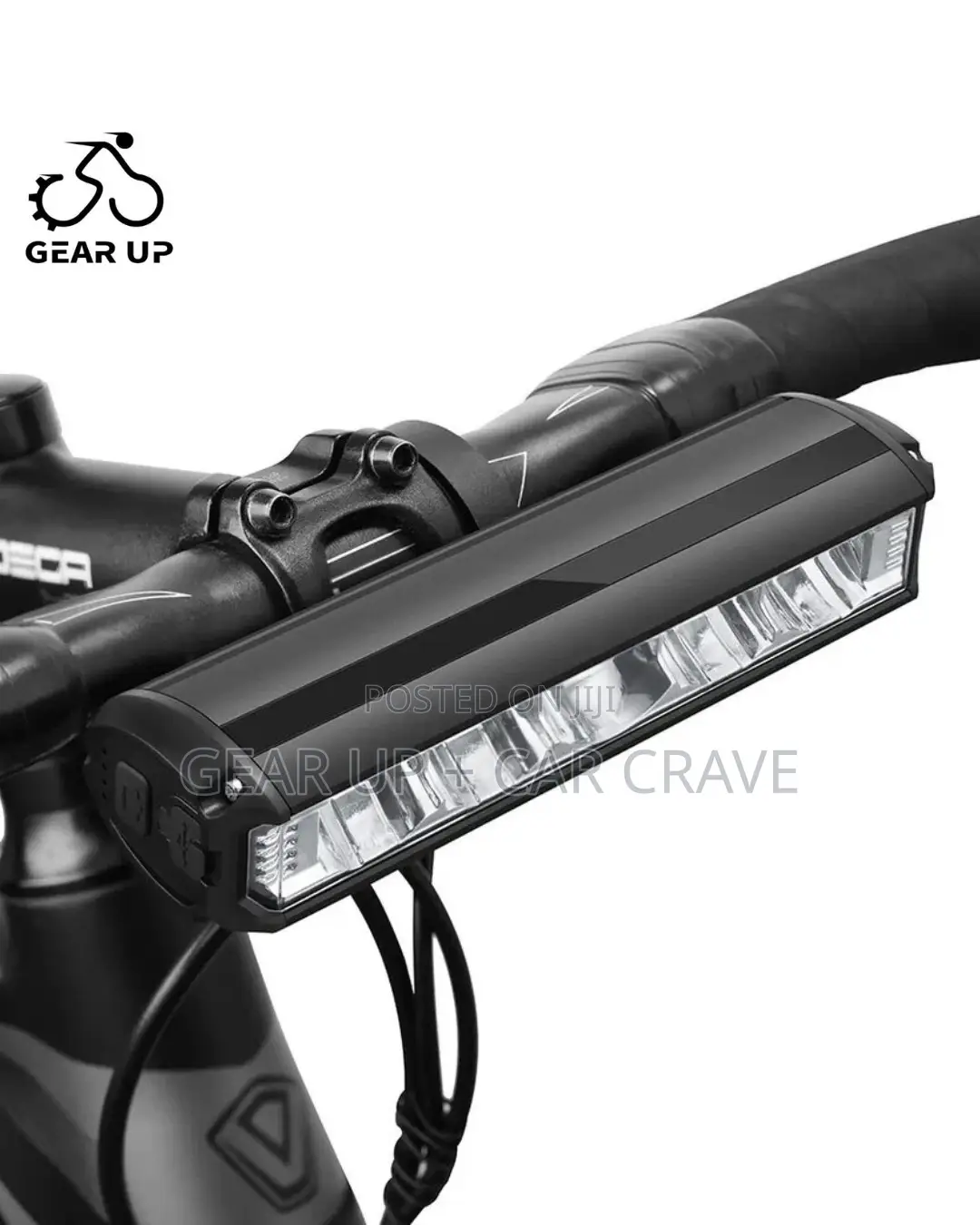 Bicycle Headlight - 1200 Lumen